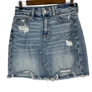 American Eagle Curvy Hi-Rise Mini Size 4 Long